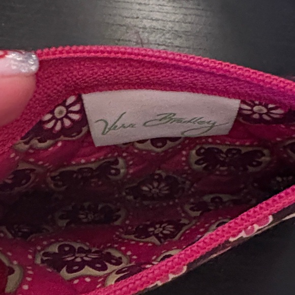 Vera Bradley Very Berry Paisley Coin Purse - Picture 2 of 3